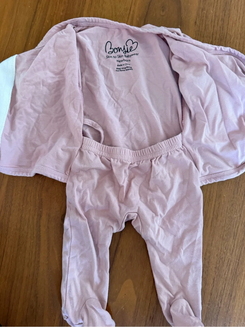 Bonsie Skin to Skin onesie size newborn